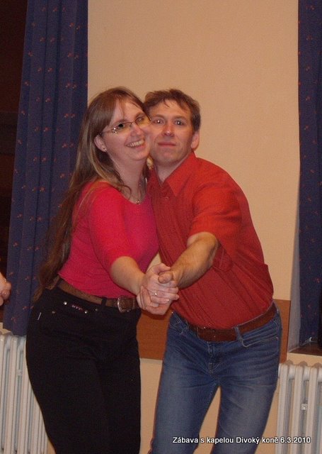 Zábava s kapelou Divoký koně v Kulturáčku v sobotu 6.3.2010