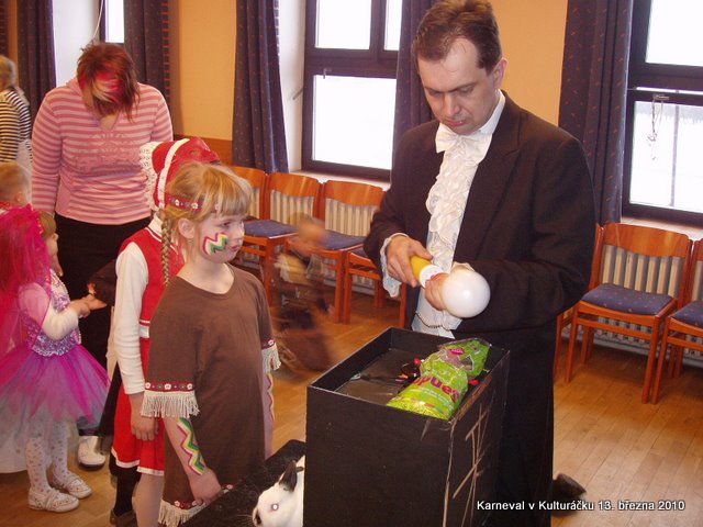 Maškarní pro děti v Kulturáčku
