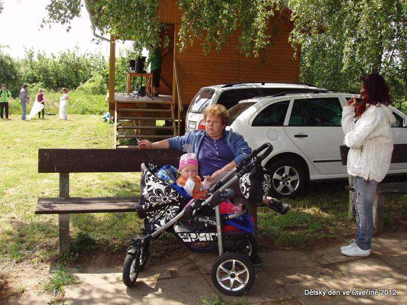 Dětský den na zahradě školy